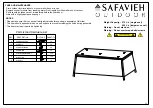 Preview for 2 page of Safavieh Outdoor Lorma PAT7514 Assembly Instructions Manual