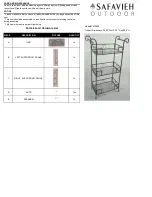 Safavieh Outdoor Noreen PAT5006 Assembly Instructions preview