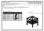 Preview for 7 page of Safavieh Outdoor Nunzio PAT7031 Quick Start Manual