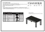 Preview for 9 page of Safavieh Outdoor Nunzio PAT7031 Quick Start Manual