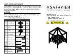 Preview for 5 page of Safavieh Outdoor PAT6762 Manual