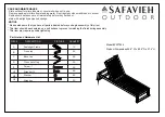 Safavieh Outdoor PAT7024 Manual preview