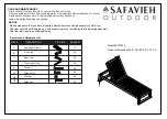 Safavieh Outdoor PAT7024 Manual предпросмотр