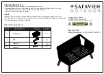 Preview for 3 page of Safavieh Outdoor PAT7049 Quick Start Manual