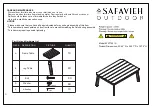 Preview for 7 page of Safavieh Outdoor PAT7051A Manual