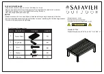 Preview for 8 page of Safavieh Outdoor PAT7056 Quick Start Manual