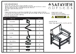 Safavieh Outdoor PAT7066 Manual preview