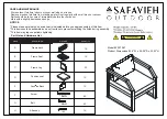 Safavieh Outdoor PAT7067 Assembly Instructions Manual preview
