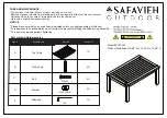 Preview for 7 page of Safavieh Outdoor PAT7067 Assembly Instructions Manual