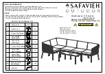 Preview for 7 page of Safavieh Outdoor PAT7521 Manual