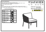 Preview for 8 page of Safavieh Outdoor PAT7521 Manual