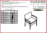 Предварительный просмотр 5 страницы Safavieh Outdoor PAT7704-1/4 Quick Start Manual