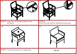 Предварительный просмотр 7 страницы Safavieh Outdoor PAT7704-1/4 Quick Start Manual