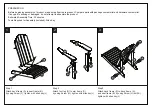 Preview for 2 page of Safavieh Outdoor Topher Adirondack PAT7027 Assembly Instructions