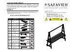 Preview for 3 page of Safavieh Outdoor Willamy PAT6761 Quick Start Manual