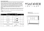Preview for 1 page of Safavieh AMH6517 Manual
