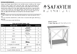 Safavieh AMH6535 Care And Maintenance предпросмотр