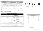 Safavieh AMH6639 Manual preview