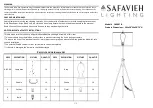 Preview for 1 page of Safavieh CIPRIANA FLL4007B Quick Start Manual
