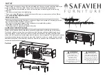 Safavieh Claude MED9610 Manual preview
