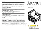 Предварительный просмотр 1 страницы Safavieh CPT1009A Manual