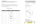 Предварительный просмотр 1 страницы Safavieh DCH3000A-SET2 Care And Maintenance