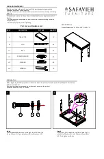 Предварительный просмотр 1 страницы Safavieh DSK3500 Manual