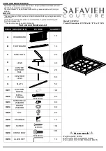 Предварительный просмотр 1 страницы Safavieh Elliott SFV4111-K Quick Start Manual