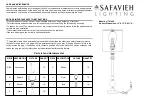 Safavieh Erica LIT4164A Quick Start Manual preview