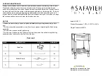 Предварительный просмотр 1 страницы Safavieh Filbert ACC5711 Quick Start Manual