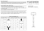 Preview for 1 page of Safavieh FLL4031A Manual