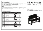 Preview for 1 page of Safavieh FOX6007A Manual