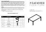 Safavieh FOX8206A Quick Start Manual preview