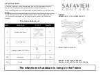 Safavieh FOX9065A Assembly Instructions preview