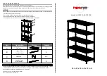 Safavieh happimess HAC2003A Assembly Instructions предпросмотр