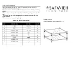 Safavieh Isabelle SFV2502A Quick Start Manual preview