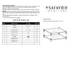 Safavieh Isabelle SFV2502A Quick Start Manual предпросмотр