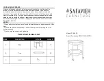 Предварительный просмотр 1 страницы Safavieh Javan FOX4255A Quick Start Manual