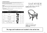 Предварительный просмотр 1 страницы Safavieh Jayana SFV7510A Quick Start Manual