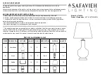Safavieh LIT4022A Quick Start Manual preview