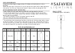 Preview for 1 page of Safavieh LIT4176A Quick Start Manual