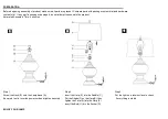 Предварительный просмотр 2 страницы Safavieh LIT4257A Quick Start Manual