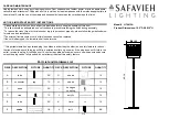 Safavieh LIT4415A Quick Start Manual preview