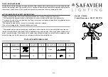 Safavieh LIT4493A Quick Start Manual preview