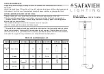 Preview for 1 page of Safavieh MARCELLO LIT4406 Quick Start Manual