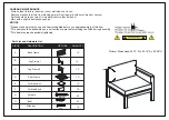 Safavieh PAT-7309 Assembly Instructions предпросмотр