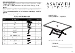 Safavieh PAT2003A Quick Start Manual preview