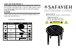 Preview for 4 page of Safavieh PAT6706 Assembly