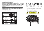 Предварительный просмотр 4 страницы Safavieh PAT6718 Assembly Instructions