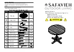 Safavieh PAT6735 Manual предпросмотр